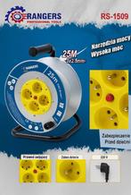 Kabelhaspel 25m - Tuin verlengsnoer 4 Stopcontacten -3x2,5mm, Doe-het-zelf en Verbouw, Info@berek.de, Ophalen of Verzenden, Al.Jerozolimskie 15