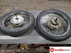 Kreidler Leleu Wielen set met 160 mm Grote Leleu naven compl, Gebruikt, Kreidler, Ophalen of Verzenden, Kreidler