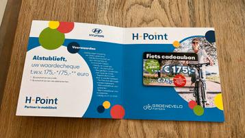 Cadeaubon voor (elektrische) fiets beschikbaar voor biedingen