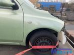 NISSAN MICRA 3 K12 Groen D30G rechts voor scherm zijscherm 2, Gebruikt, -, -, Ophalen of Verzenden