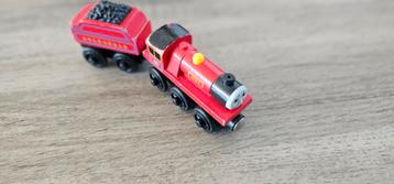 Thomas de trein hout Mike met tender  beschikbaar voor biedingen
