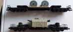 NLK 0816 DIEPLADER/KUILWAGON MET LADING 1/160, Hobby en Vrije tijd, Modeltreinen | N-Spoor, Gelijkstroom, Fleischmann, Wagon, Ophalen of Verzenden