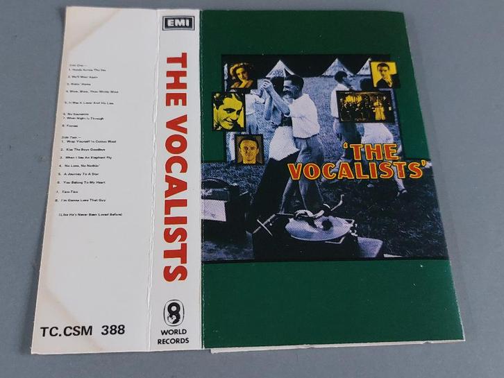 THE VOCALISTS (CASSETTEBANDJE), Cd's en Dvd's, Cassettebandjes, Zo goed als nieuw, Origineel, Verzamelalbums, 1 bandje, Ophalen of Verzenden
