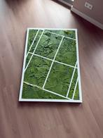 Groen canvas 100 breed, 140 lang, 5cm dik, Antiek en Kunst, Kunst | Schilderijen | Modern, Ophalen