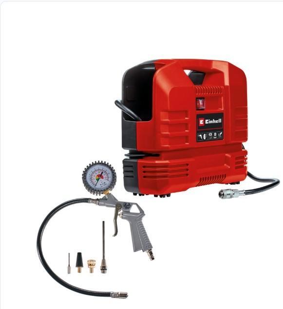 Einhell TC-AC 190 draagbare compressor (nieuw nooit gebruikt, Doe-het-zelf en Verbouw, Compressors, Nieuw, 6 tot 10 bar, Minder dan 25 liter