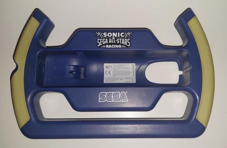 Sonic & Sega All-stars Racing Wheel Wii (Alleen stuurtje), Spelcomputers en Games, Games | Nintendo Wii, Gebruikt, Racen en Vliegen