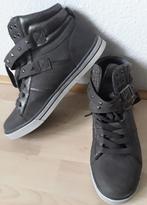 Mazu halfhoge sneaker booty grijs mt 40 zo goed als nieuw, Verzenden, Mazu, Grijs, Sneakers of Gympen