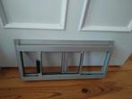 Aluminium schuifraam tje, Ophalen, Gevelraam of Ruit, Minder dan 80 cm, Minder dan 80 cm