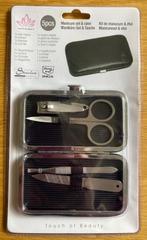 Manicure set en etui (nagelschaartje, vijl, etc) - nieuw, Ophalen of Verzenden, Nieuw, Overige typen