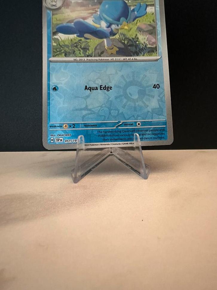 Quaxwell 051/191 Surging Sparks - NM, Hobby en Vrije tijd, Verzamelkaartspellen | Pokémon, Zo goed als nieuw, Losse kaart, Ophalen of Verzenden