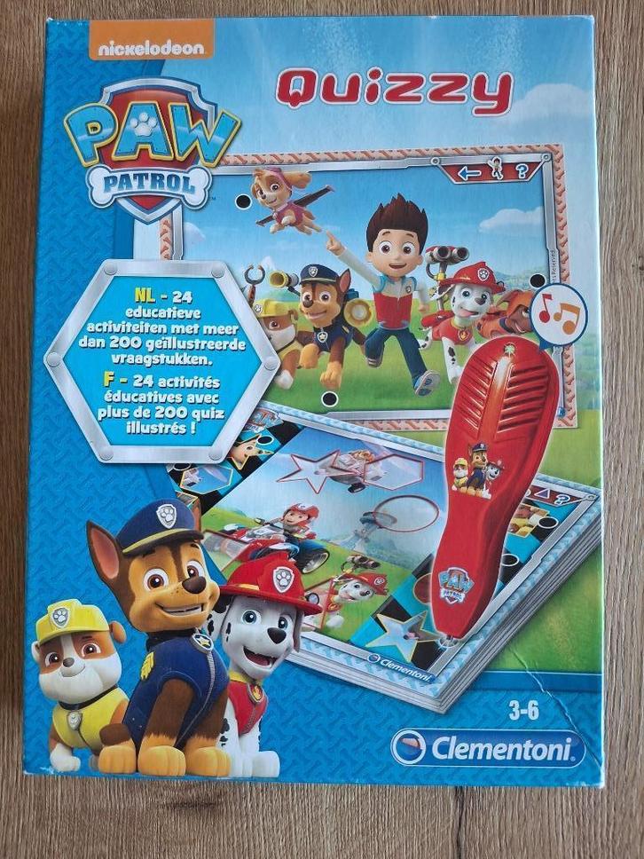Paw Patrol Quizzy van Clementoni, Kinderen en Baby's, Speelgoed | Educatief en Creatief, Gebruikt, Elektronica, Ontdekken, Ophalen of Verzenden