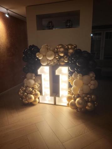 Lichtcijfers 11 huren voor een feest! beschikbaar voor biedingen
