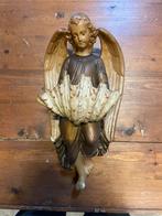 Hangende engel wijwaterbak, Antiek en Kunst, Antiek | Religie, Ophalen of Verzenden
