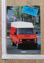 Iveco Daily brochure 1985, Ophalen of Verzenden, Gelezen, Overige merken