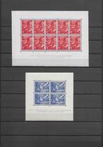 Nederland 1942, NVPH V402 t/m V403, Legioen, Postfris., Postzegels en Munten, Na 1940, Verzenden, Postfris