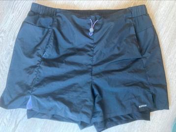 Kiprun 2-in-1 hardloopshort maat XL dames beschikbaar voor biedingen