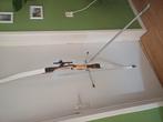 Recurve handboog linkshandig, Sport en Fitness, Handboogschieten, Ophalen of Verzenden, Zo goed als nieuw, Recurveboog