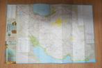 Sahab Geographic Landkaart van Iran Routekaart uit de 60s, Boeken, Atlassen en Landkaarten, Overige gebieden, Zo goed als nieuw