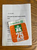 Zwitserland Vignet e-vignette Sticker 31-1-2026, Tickets en Kaartjes, Autovignetten, Drie personen of meer