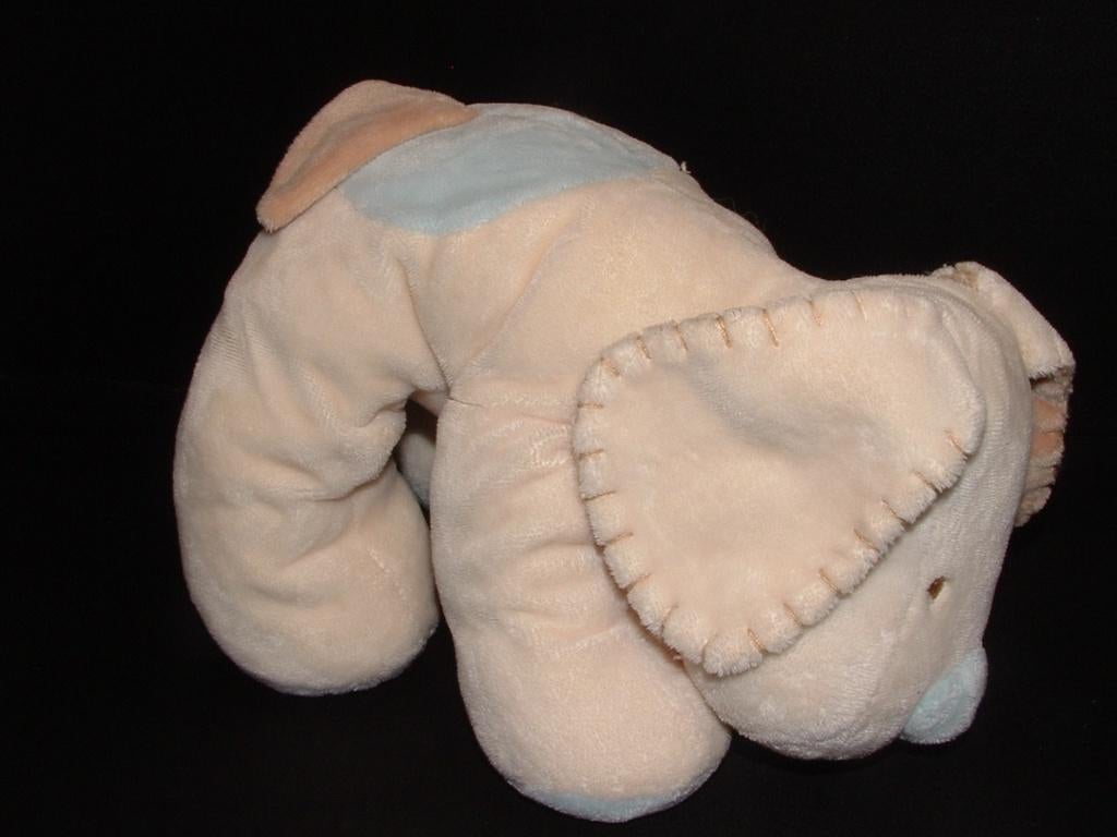 TIAMO HOND GROOT VELOURS WIT MET BLAUWE ACCENTEN, Verzenden, Nieuw, Hond