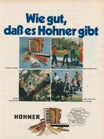 Retro reclame 1974 Hohner muziekinstrumenten zo goed, Verzamelen, Verzenden, Overige typen