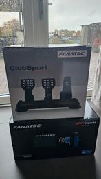 Fanatec podium racing wheel + clubsport pedals V3, Ophalen, Zo goed als nieuw