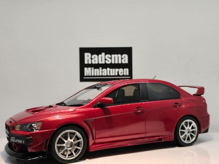 Mitsubishi Lancer Evo X FQ 400 - 1:18 Ottomobile, Hobby en Vrije tijd, Modelauto's | 1:18, Nieuw, Auto, OttOMobile, Ophalen of Verzenden