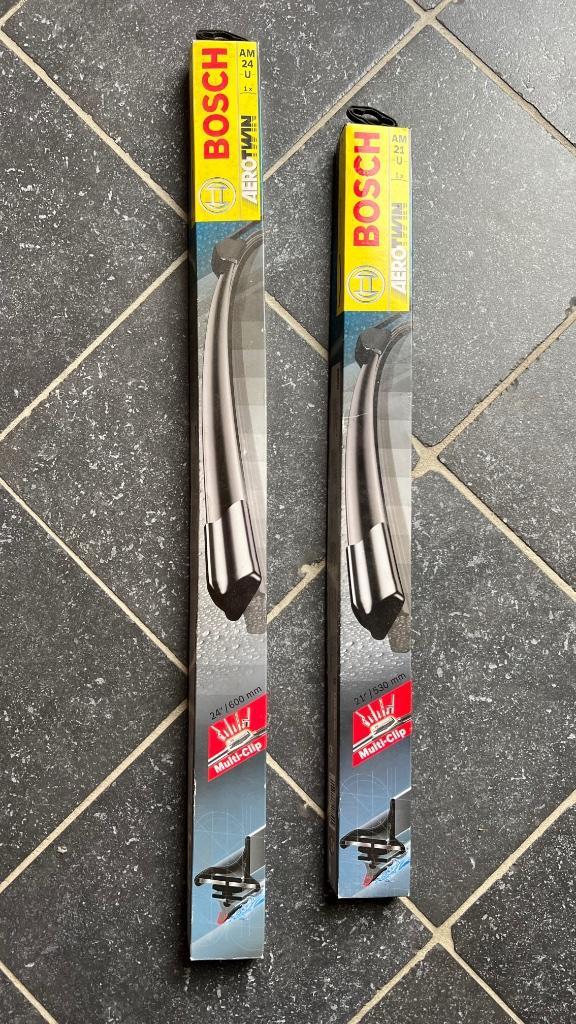 Nieuwe Bosch Aerotwin ruitenwissers, nooit gemonteerd., Auto-onderdelen, Ruiten en Toebehoren, Nieuw, Ophalen of Verzenden