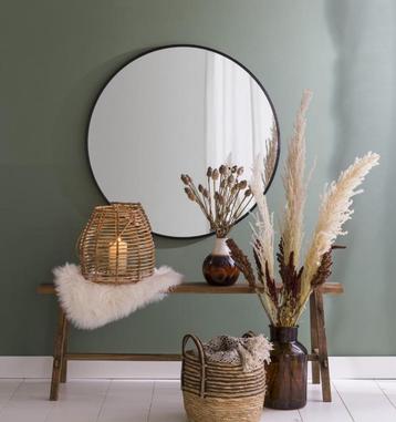 Xenos ronde spiegel Ø70 cm – modern (HK Living / Zara Home) beschikbaar voor biedingen