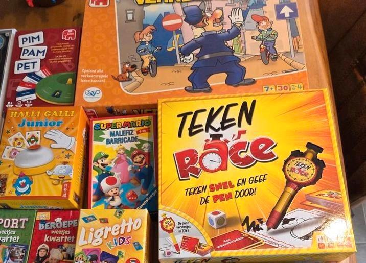 Diverse complete spellen, Hobby en Vrije tijd, Gezelschapsspellen | Bordspellen, Gebruikt, Een of twee spelers, Drie of vier spelers