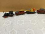 FLEISCHMANN KRAANWAGONS EN EEN ANNA LOKJE, Hobby en Vrije tijd, Modeltreinen | H0, Gelijkstroom, Fleischmann, Ophalen of Verzenden