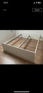 Brimnes bed 160, Huis en Inrichting, Slaapkamer | Bedden, Verzenden, Wit, Tweepersoons, 140 cm