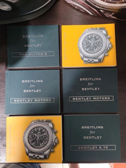 Diverse Breitling  Bentley boekjes alle origineel!, Sieraden, Tassen en Uiterlijk, Horloges | Heren, Zo goed als nieuw, Breitling