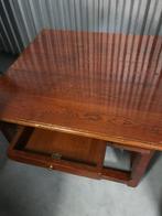 Prachtige houten salontafel, Huis en Inrichting, Minder dan 50 cm, Rechthoekig, Ophalen of Verzenden