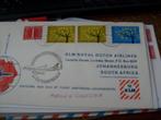 No8340 KLM Amsterdam Johannusburg 19-11-1962 Zoekt u jaargan, Postzegels en Munten, Postzegels | Eerstedagenveloppen, Nederland