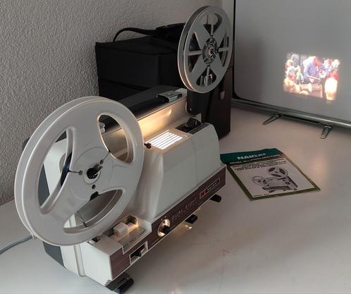 NAIGAI 904 SUPER 8 en DUBBEL 8 FILMPROJECTOR in KOFFER, Audio, Tv en Foto, Filmrollen, 8mm film, Ophalen of Verzenden