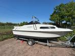 SHETLAND 570 - nieuwe bekleding & z.g.a.n. trailer, Watersport en Boten, Ophalen, 10 tot 30 pk, Gebruikt, Tot 6 meter