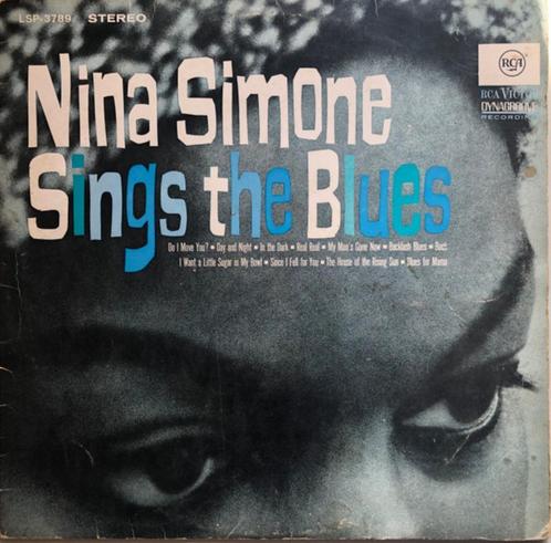 Nina Simone – Nina Simone Sings The Blues, Cd's en Dvd's, Vinyl | Jazz en Blues, Zo goed als nieuw, Blues, 1960 tot 1980, 12 inch