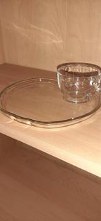 Sets van 11 Hazel Atlas "Orchard" Apple Snack-Jaren '50, Ophalen of Verzenden, Overige stijlen, Kop(pen) en/of Schotel(s), Glas