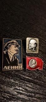 3 Lenin speldjes, Verzamelen, Speldjes, Pins en Buttons, Ophalen of Verzenden, Zo goed als nieuw, Overige onderwerpen