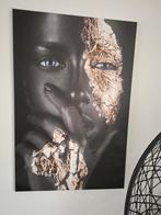 Prachtige foto/poster met gouden accenten, Huis en Inrichting, Woonaccessoires | Schilderijen, Tekeningen en Foto's, Ophalen, Zo goed als nieuw