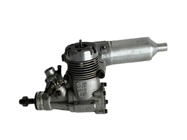 O.S MAX SF nitro motor + uitlaat rc vliegtuig, Hobby en Vrije tijd, Modelbouw | Radiografisch | Vliegtuigen, Nitro, Ophalen of Verzenden