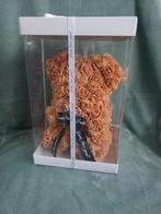 Rozenbeer koper kleur 24 cm Nieuw, Ophalen of Verzenden, Nieuw, Stoffen beer, Overige merken