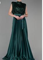 Avond jurk gala jurk abiye nieuw, Kleding | Dames, Maat 38/40 (M), Galajurk, Zwart, Ophalen of Verzenden