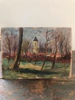 KUNST SCHILDERIJ VINTAGE OLIEVERF KLEIN, Antiek en Kunst, Kunst | Schilderijen | Klassiek, Ophalen of Verzenden