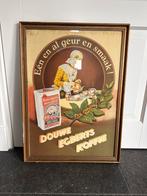 Vintage reclame poster Douwe Egberts koffie, Ophalen, Gebruikt, Reclamebord