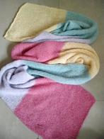 Handgebreide Sjaal Zijde/Alpaca - 2.30m, Made by me, Ophalen of Verzenden, Nieuw, Sjaal