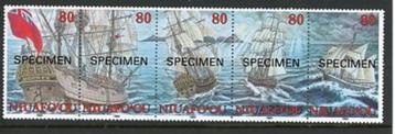 Niuafo'ou- 1994- serie = motief Schepen- opdruk Specimen beschikbaar voor biedingen