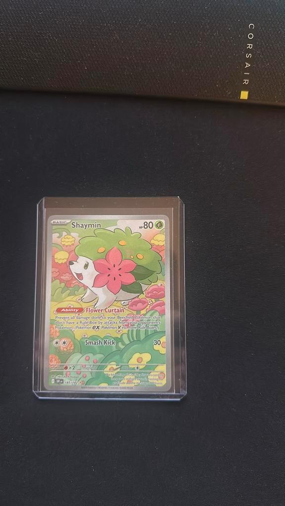 Shaymin (DRI 185) destined rivals pokemon kaart, Hobby en Vrije tijd, Verzamelkaartspellen | Pokémon, Nieuw, Losse kaart, Ophalen of Verzenden
