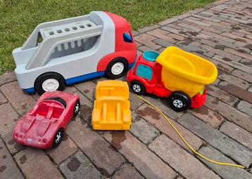 Little Tikes Autotransporter/Vrachtwagen. Incl. GRATIS Vtech beschikbaar voor biedingen